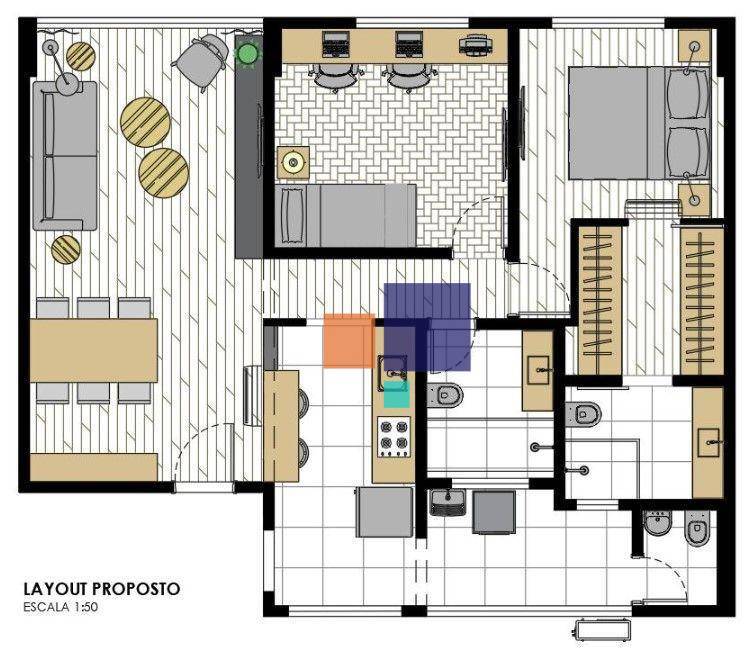 Apartamento à venda com 2 quartos, 80m² - Foto 24