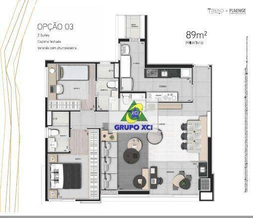 Apartamento à venda com 2 quartos, 89m² - Foto 46