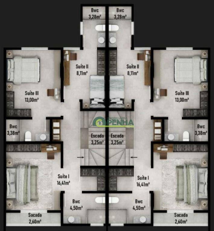 Sobrado à venda com 3 quartos, 205m² - Foto 33