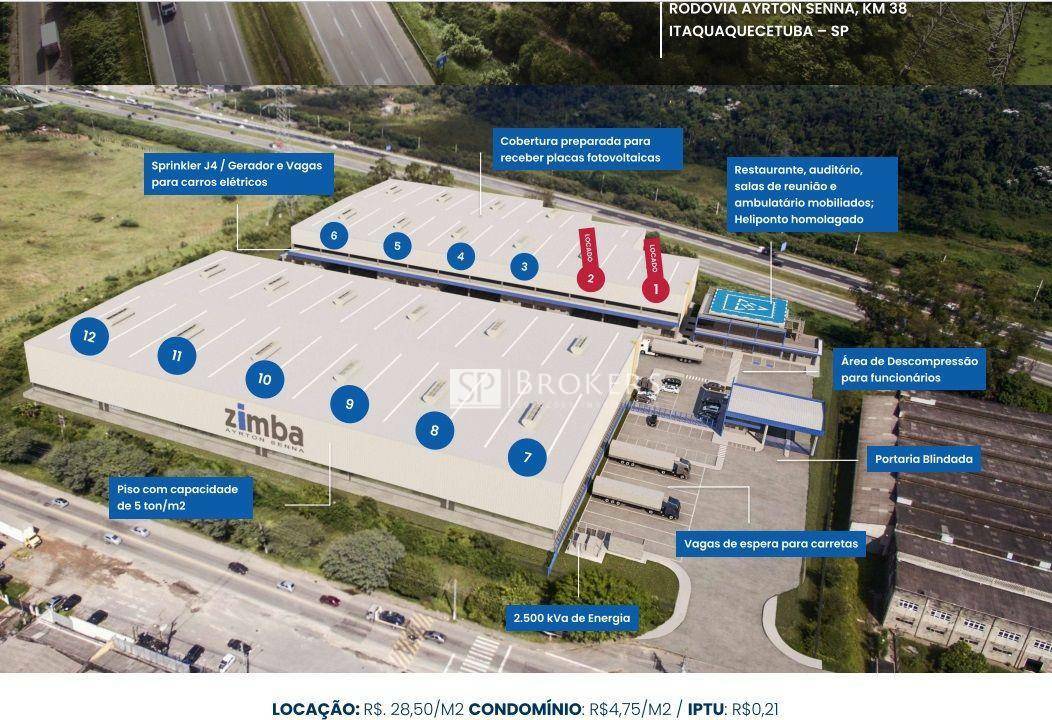 Depósito-Galpão-Armazém para alugar, 1959m² - Foto 48