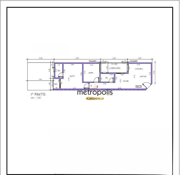 Apartamento, 2 quartos, 52 m² - Foto 2