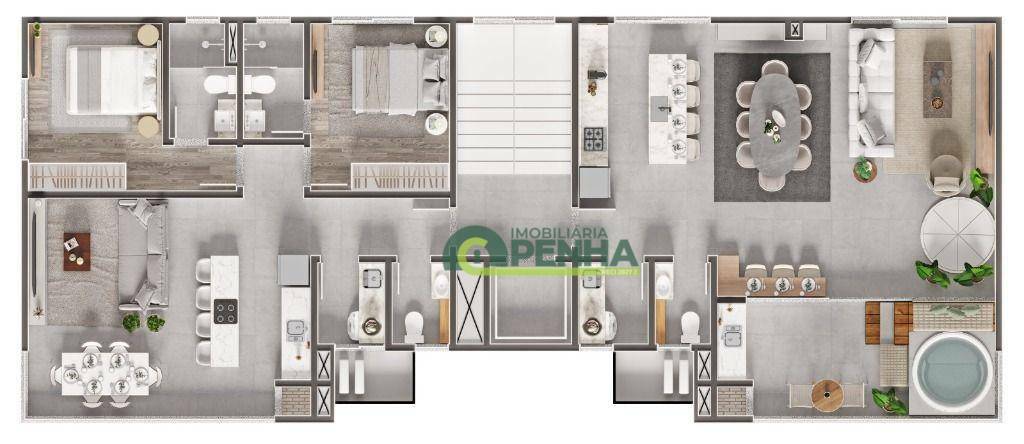 Apartamento à venda com 2 quartos, 74m² - Foto 10