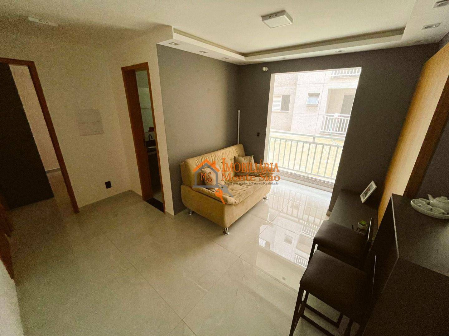 Apartamento à venda com 1 quarto, 34m² - Foto 3