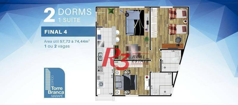 Apartamento à venda com 2 quartos, 64m² - Foto 28