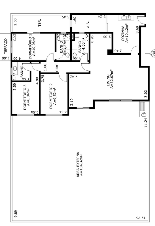 Apartamento à venda com 4 quartos, 129m² - Foto 4