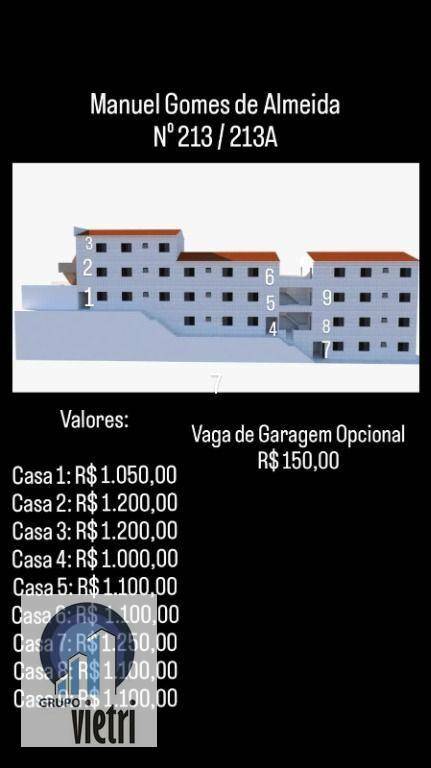 Casa para alugar com 1 quarto, 38m² - Foto 2