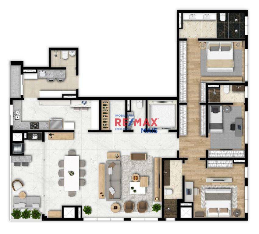 Apartamento à venda com 3 quartos, 159m² - Foto 26