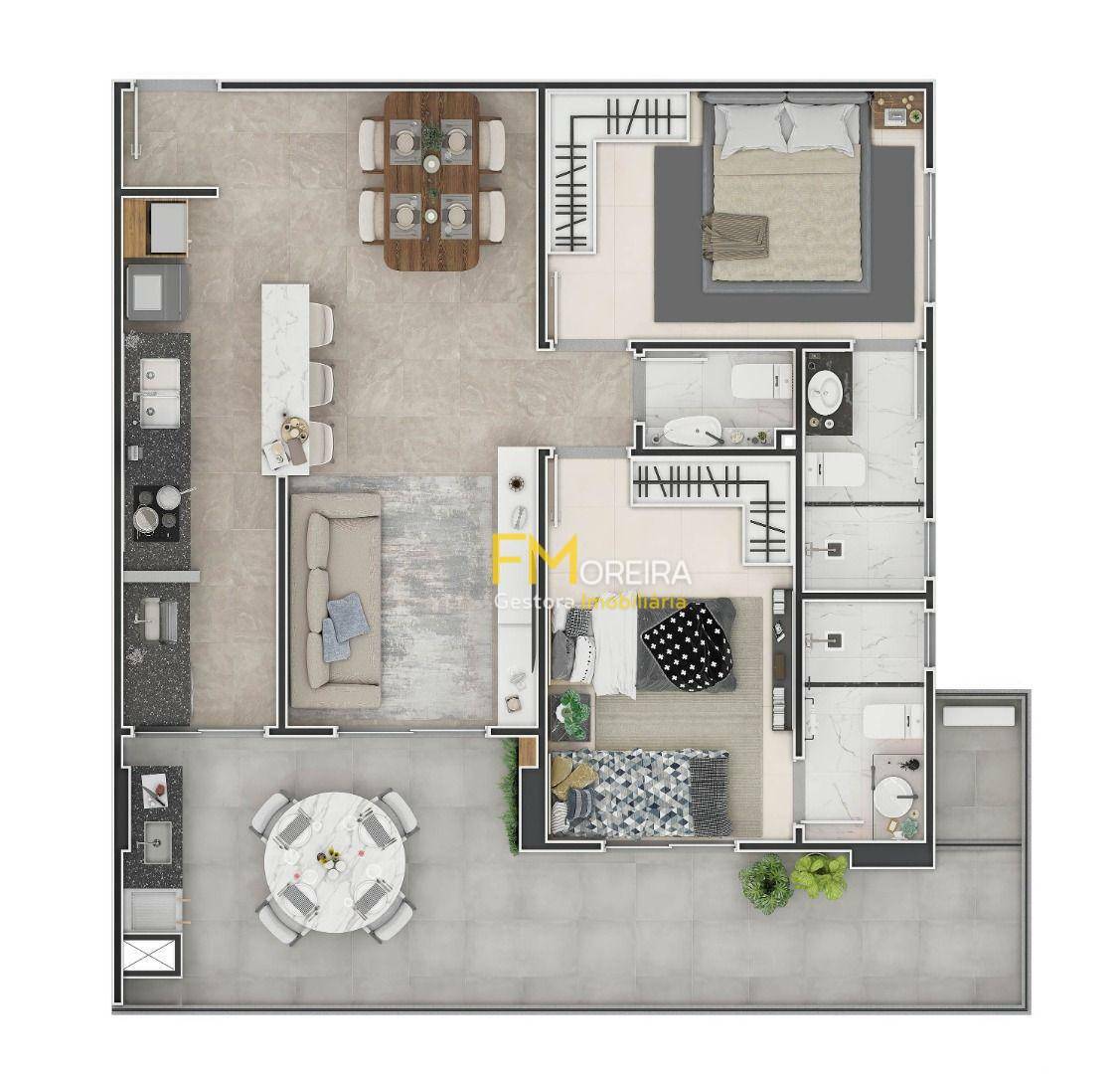 Apartamento à venda com 2 quartos, 86m² - Foto 16