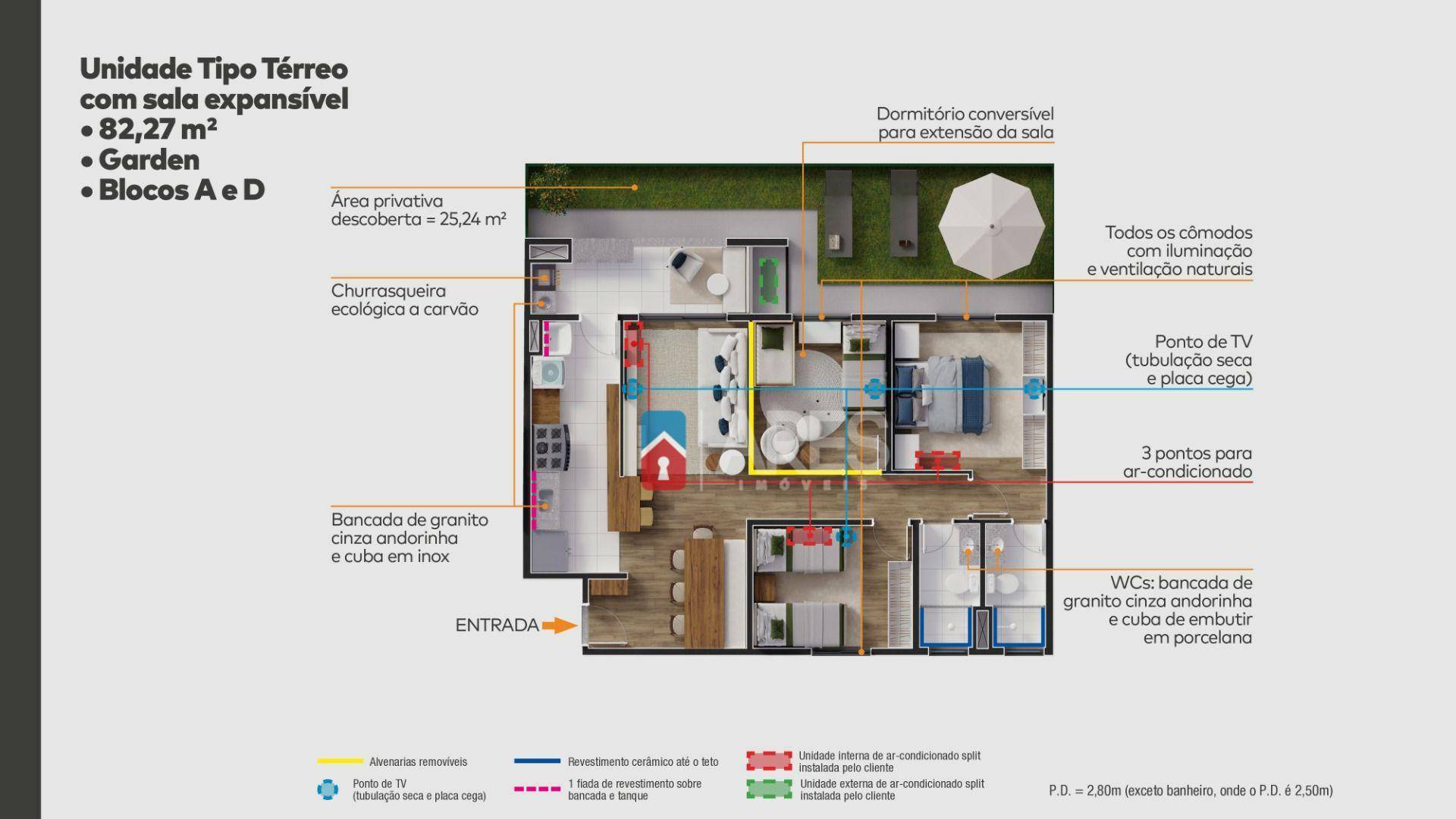 Apartamento à venda com 3 quartos, 82m² - Foto 31