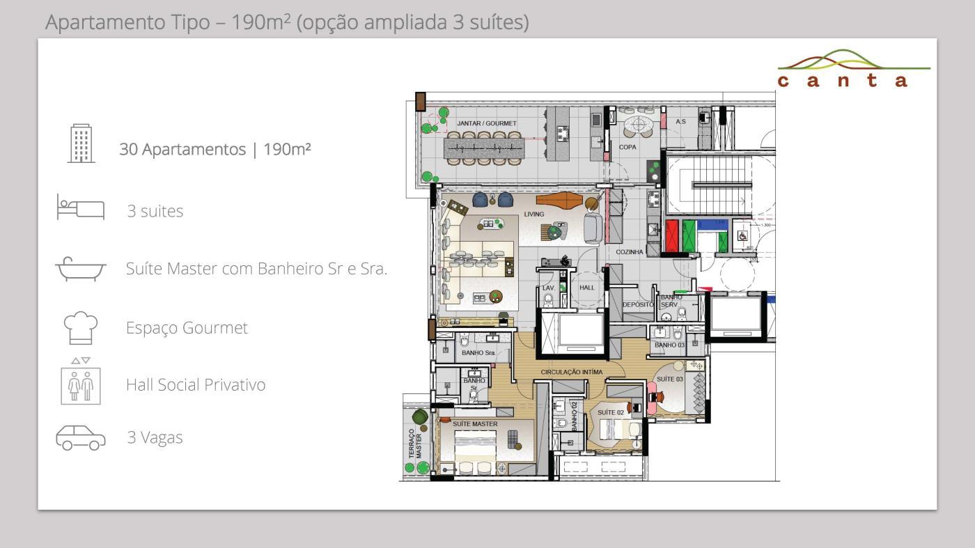 Apartamento à venda com 3 quartos, 148m² - Foto 10