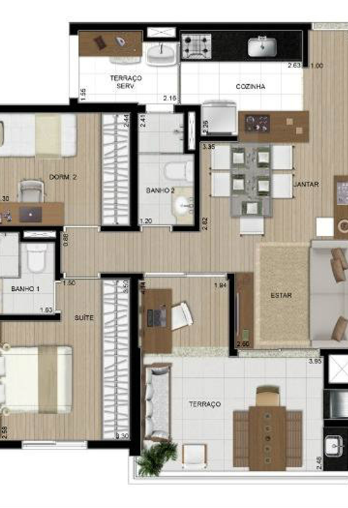 Apartamento à venda com 2 quartos, 59m² - Foto 13