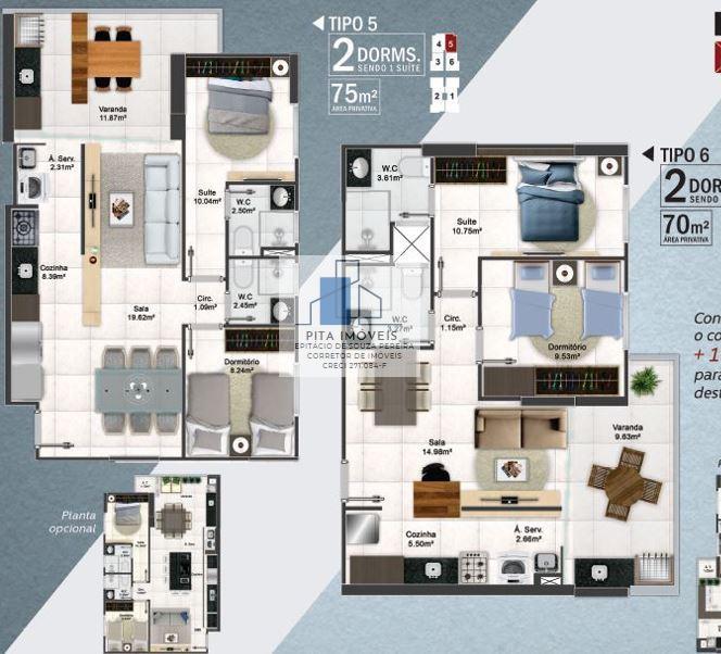 Apartamento à venda com 2 quartos, 70m² - Foto 15