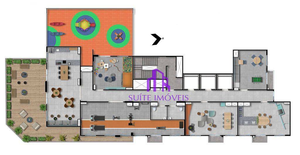 Apartamento à venda com 1 quarto, 28m² - Foto 1