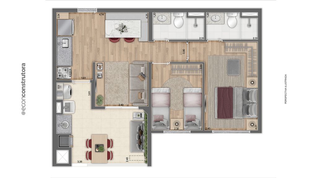 Apartamento à venda com 3 quartos, 69m² - Foto 25