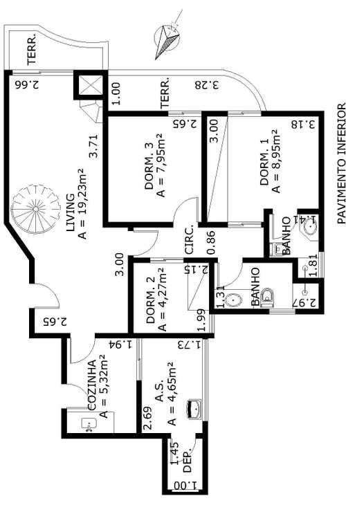 Apartamento à venda com 2 quartos, 94m² - Foto 4