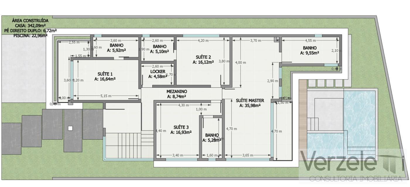 Casa de Condomínio à venda com 4 quartos, 401m² - Foto 16