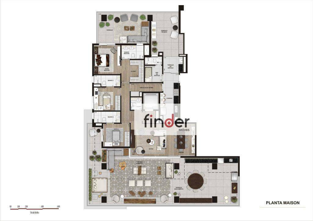 Apartamento à venda com 3 quartos, 181m² - Foto 27