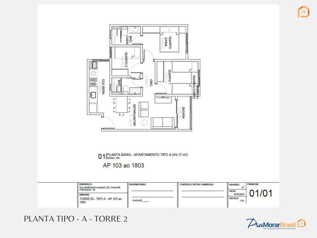 Apartamento à venda com 2 quartos, 37m² - Foto 7