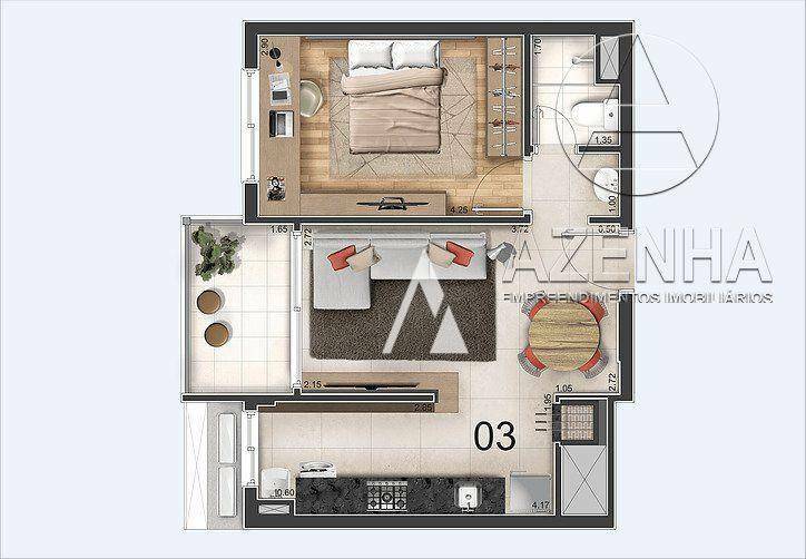 Apartamento à venda com 2 quartos, 77m² - Foto 6