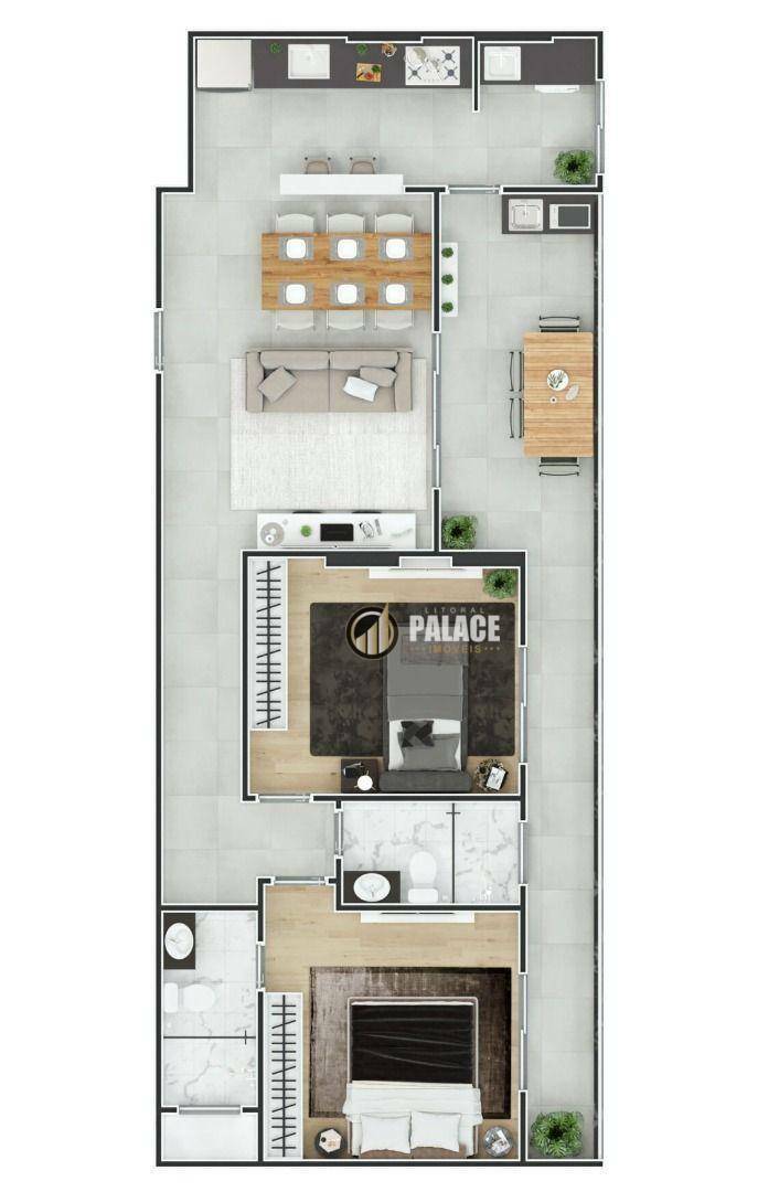 Apartamento à venda com 2 quartos, 88m² - Foto 40