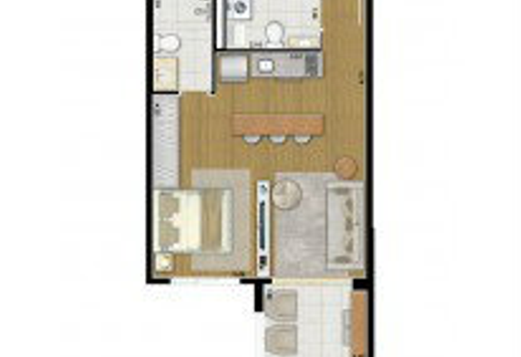 Apartamento à venda com 1 quarto, 42m² - Foto 16