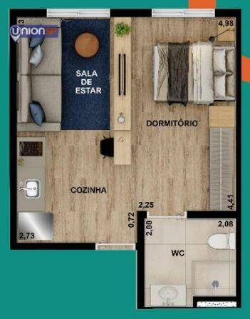 Apartamento à venda com 2 quartos, 36m² - Foto 11