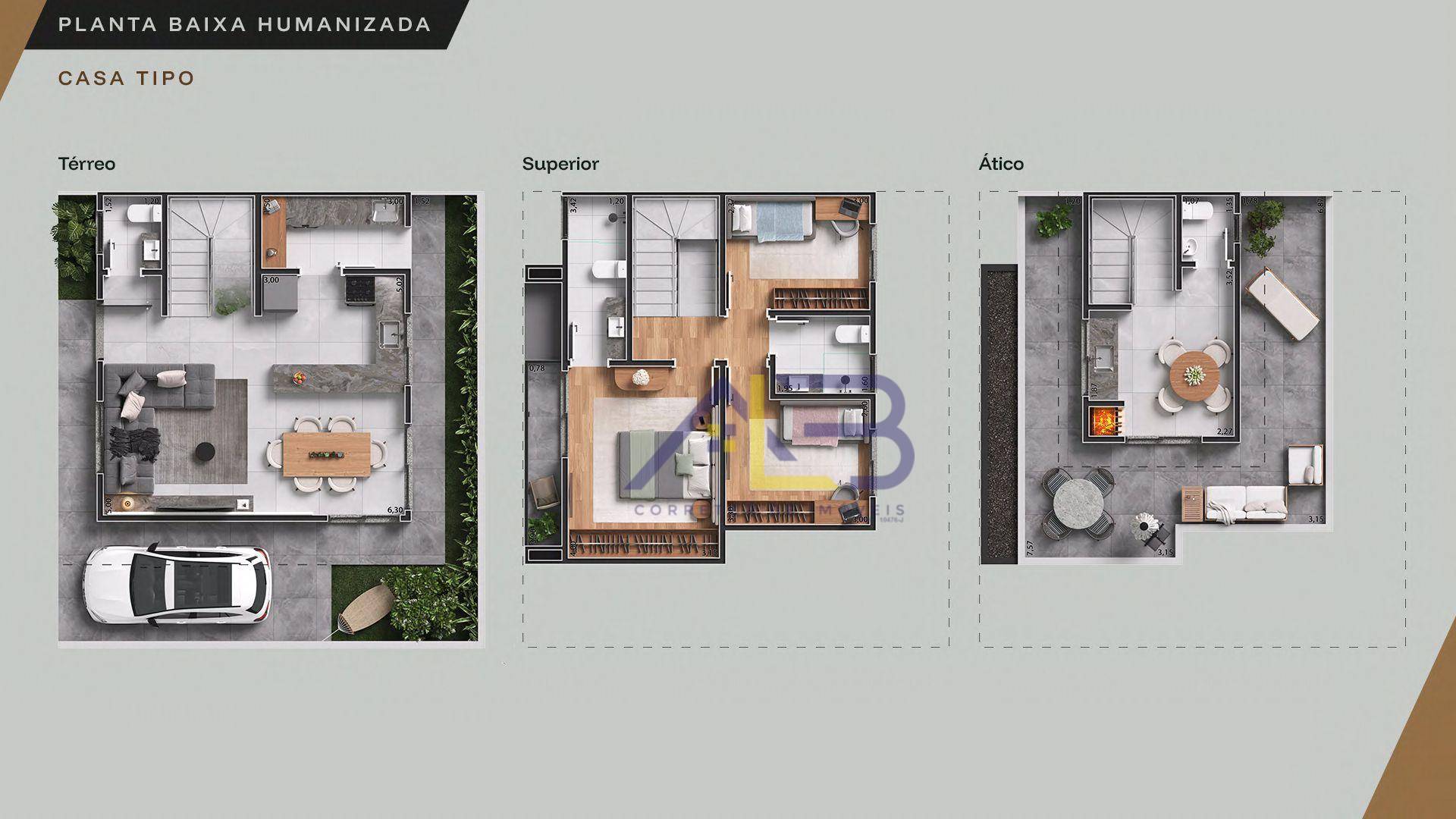 Sobrado, 3 quartos, 154 m² - Foto 3