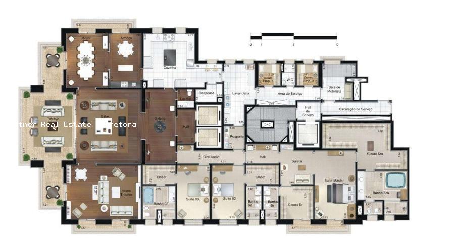 Apartamento à venda com 3 quartos, 511m² - Foto 21