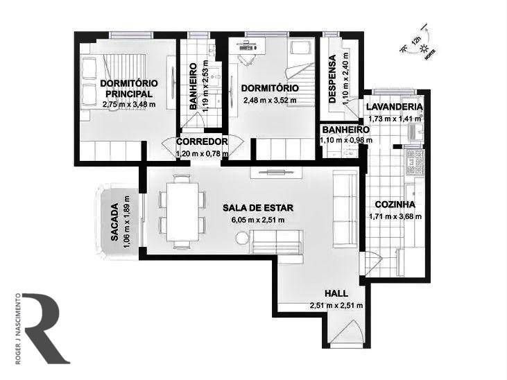 Apartamento à venda com 2 quartos, 65m² - Foto 21