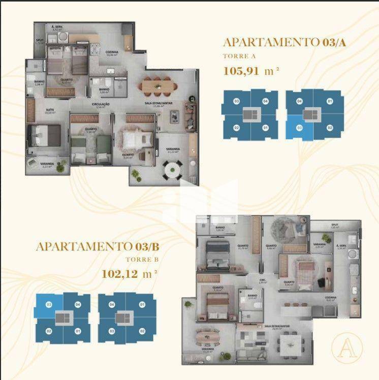 Apartamento à venda com 4 quartos, 101m² - Foto 14