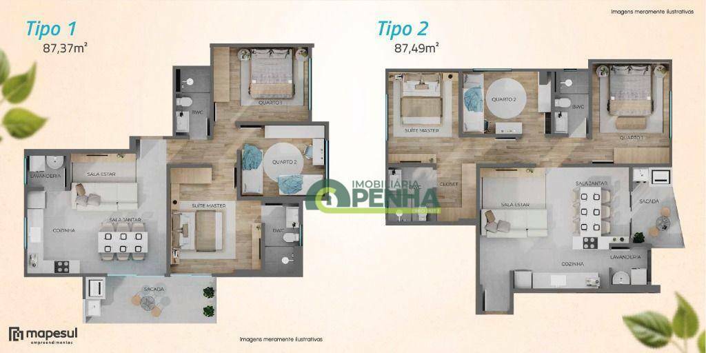 Apartamento à venda com 3 quartos, 87m² - Foto 11