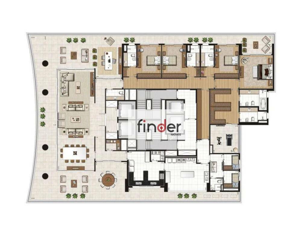 Apartamento à venda com 4 quartos, 632m² - Foto 30