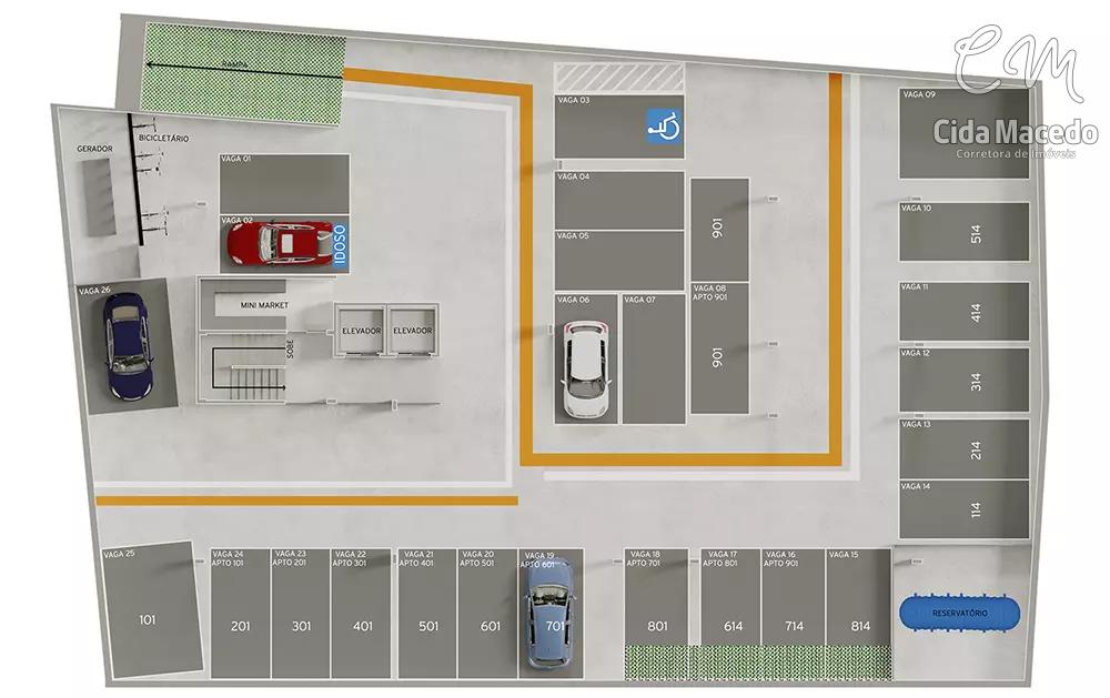 Apartamento à venda com 2 quartos, 53m² - Foto 18