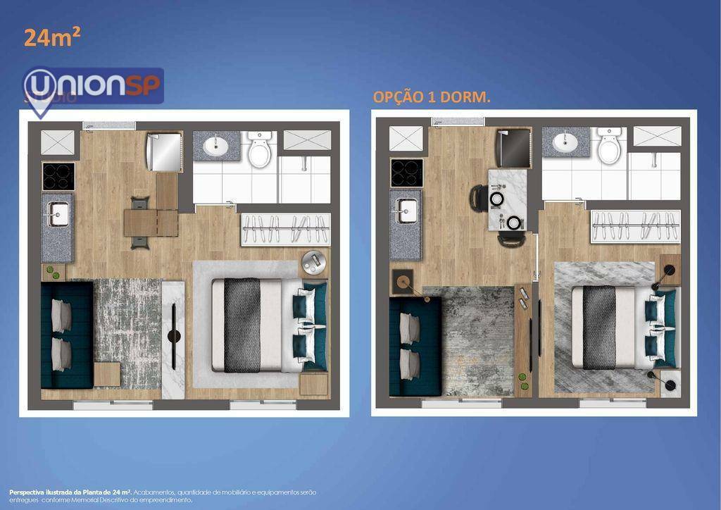 Apartamento à venda com 1 quarto, 34m² - Foto 20