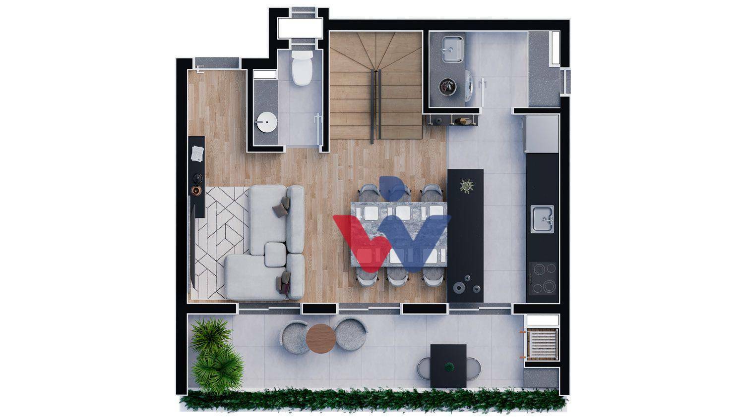 Apartamento à venda com 3 quartos, 8540m² - Foto 24