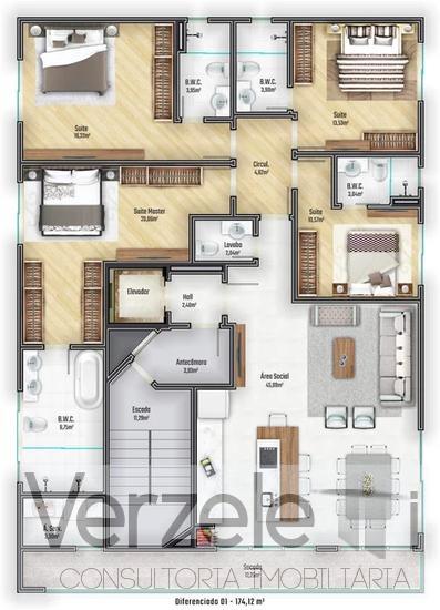 Cobertura à venda com 4 quartos, 181m² - Foto 13