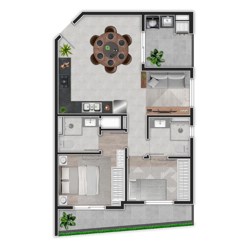 Apartamento à venda com 2 quartos, 5354m² - Foto 18