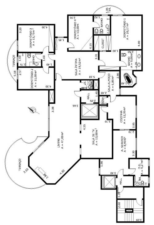 Apartamento à venda com 4 quartos, 300m² - Foto 5