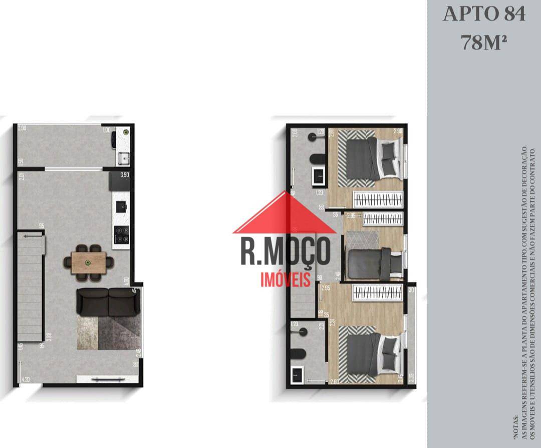 Apartamento à venda com 2 quartos, 48m² - Foto 16