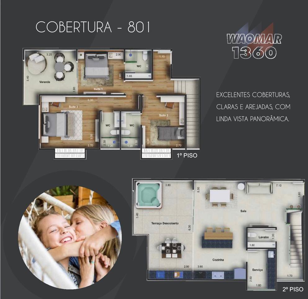 Apartamento à venda com 2 quartos, 69m² - Foto 8