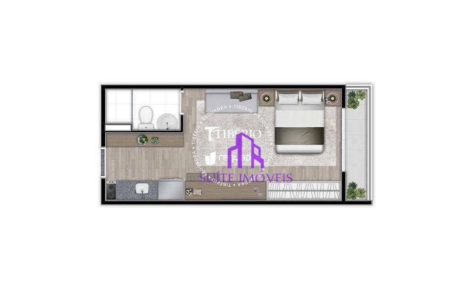 Apartamento à venda com 1 quarto, 33m² - Foto 18