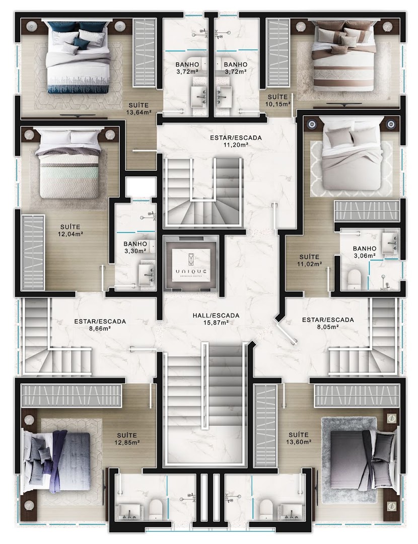 Apartamento à venda com 2 quartos, 91m² - Foto 12