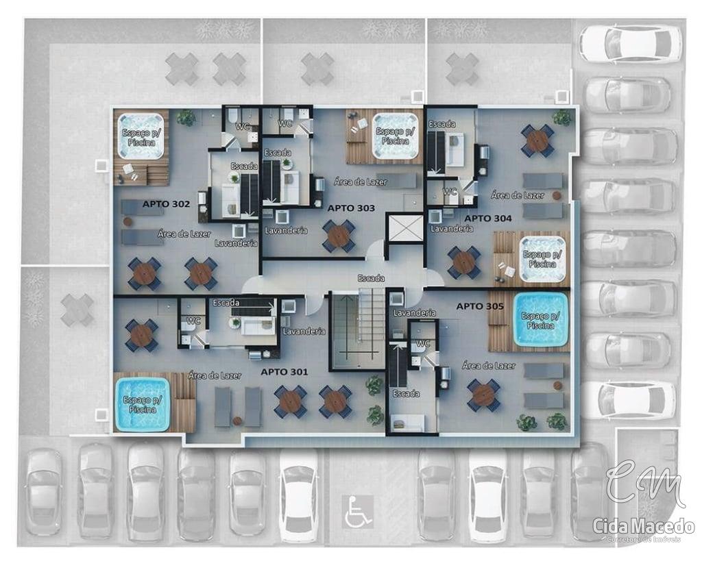 Apartamento à venda com 2 quartos, 77m² - Foto 6