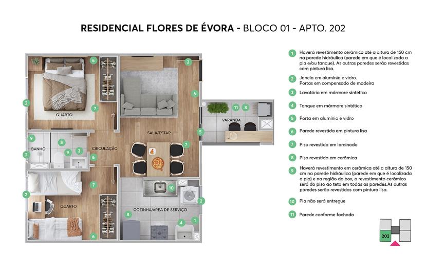 Apartamento à venda com 2 quartos, 40m² - Foto 14