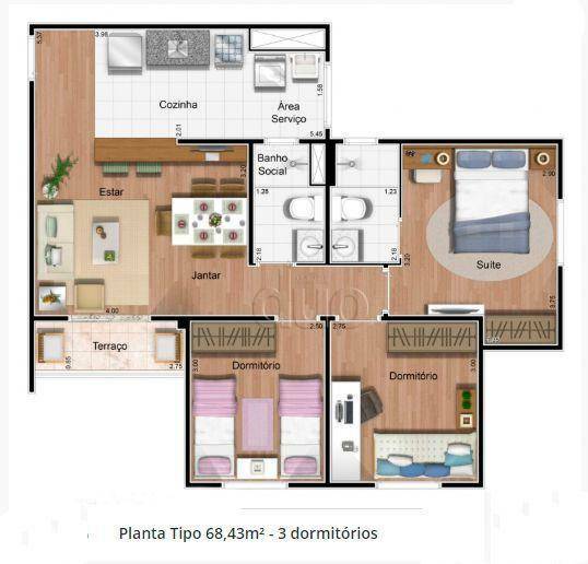 Apartamento à venda com 2 quartos, 59m² - Foto 64