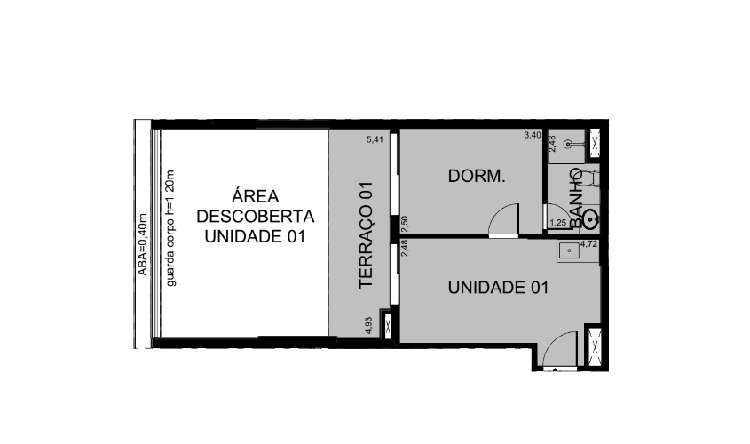 Apartamento à venda com 1 quarto, 35m² - Foto 7