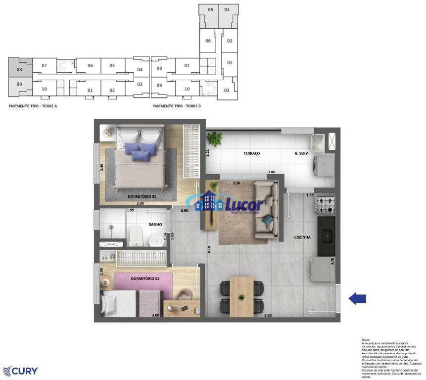 Apartamento à venda com 1 quarto, 34m² - Foto 33