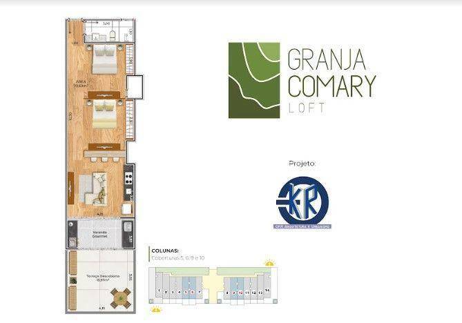 Apartamento à venda com 1 quarto, 46m² - Foto 10