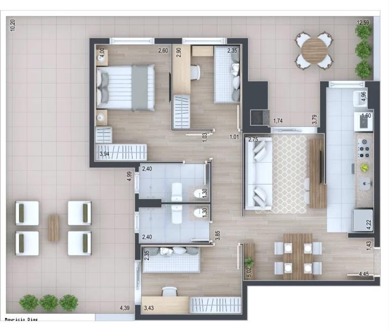 Apartamento à venda com 2 quartos, 67m² - Foto 33