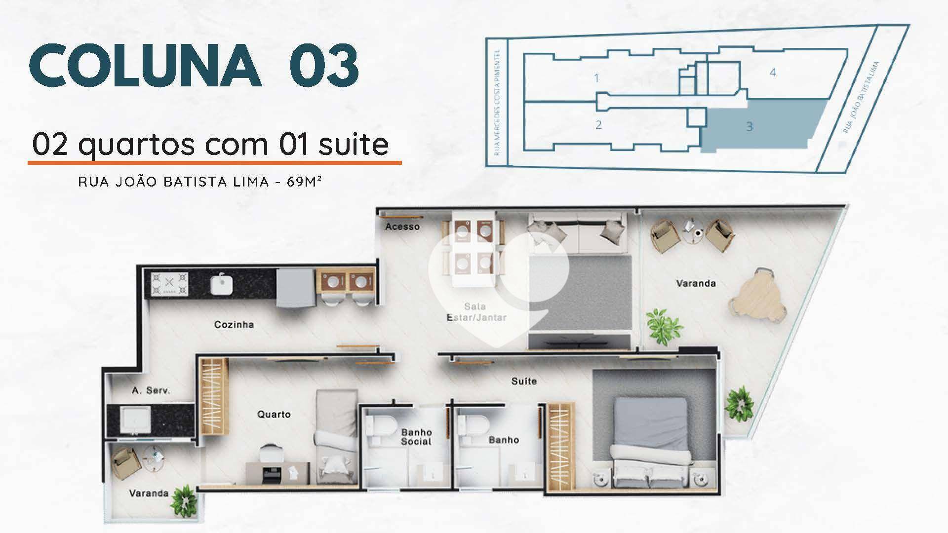 Apartamento à venda com 2 quartos, 69m² - Foto 25